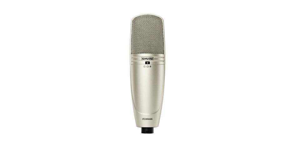 Shure general KSM44A/SL Micrófono instru/vocal con patrón de doble diafragma